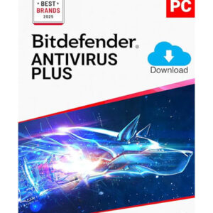 Bitdefender Antivirus Plus - 1 Device | 1 year Subscription | PC Activation Code by email