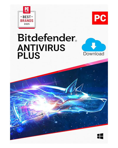 Bitdefender Antivirus Plus – 1 Device | 1 year Subscription | PC Activation Code by email